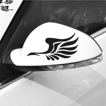 Automatické Spätné zrkadlo dekoratívne krídla nálepky obtlačok na Renault Megane 2 3 Toaletný Logan Captur Clio Chevrolet Cruze Aveo Captiva