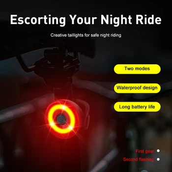 Bicykel Zadné Svetlo Typ Batérie Bike Varovanie Lampa Červené Svetlo Bezpečnostné Zadné Svetlo Chvost Lampa Pre Cestnú Mtb Bike Sedlovka Príslušenstvo