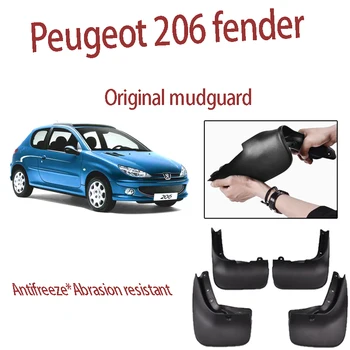 Blatníky Pre Peugeot 206 Blatníky Originál Blatník Predné, Zadné, Blato Klapky Stráže Splash Auto Príslušenstvo