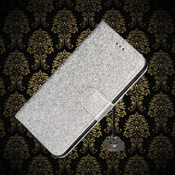 Bling Diamond Kožené Peňaženky, Kožené puzdro Pre Telefón Pova Pouvoir POP 1 2 3 4 Pro Plus kryt telefónu