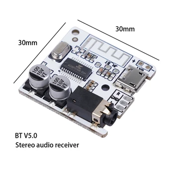 Bluetooth-kompatibilné 5.0 Stereo Hudobný 3,5 mm DIY Auto Hudby Audio Prijímač WAV+APE+FLAC+MP3 Lossless Dekódovanie Stereo Výstup