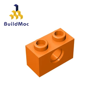 BuildMOC Montuje Častice 3700 high-tech , Tehla 1x2 s Hol Pre Stavebné Bloky Súčastí DIY Vzdelávacie darček Hračky