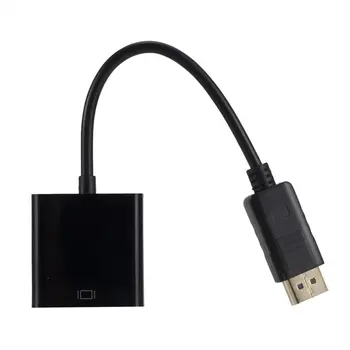 DisplayPort Display Port DP na VGA Kábel Mužov a Žien Prevodník pre PC Počítač, Notebook HDTV Monitor, Projektor