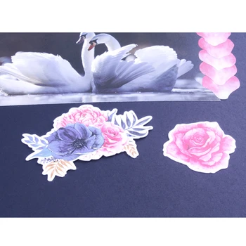 Doprava zadarmo 30packs Roztomilý Japonské Môj Kvet Svete Roztomilý Denník Album Príručka Dekorácie, Nálepky, Školské potreby