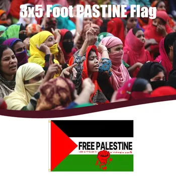 Doprava zadarmo Veľké Palestíny Vlajka Polyester 150 x 90 cm Gaze Palestínske Vlajky, Bannery a Príslušenstvo Vlajky, Bannery & Accessori