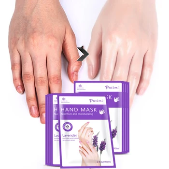 Exfoliačný Moisturizing Hand Maska Hodváb Lyžovanie Zlepšuje Suché Exfoliačný Odstrániť Odumreté Zimné Hydratačný Strane Starostlivosť O Pleť