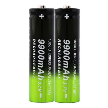 GTF 3,7 V 18650 9900mAh Nabíjateľná Batéria 2/4/8pcs Batérie + 4 Sloty 3,7 V 18650 USB nabíjačky