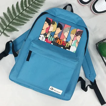 Haikyuu mochilas bagpack tašky anime kawaii školy notebooku bolso mujer infantil batoh