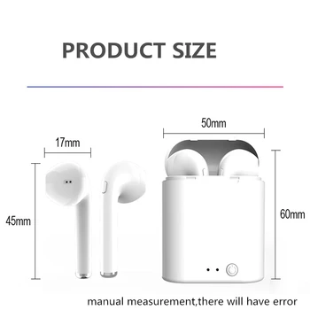 I7s MiNi High Zápas Bluetooth Slúchadlo Music Headset Športové Vodotesné Slúchadlá Vhodné Pre Všetky Inteligentné Telefóny Bezdrôtové Slúchadlá