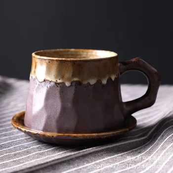 Japonský hrubá Keramika Hrnček vlastné logo keramický hrnček veľkoobchod vody pohár darček keramické šálku kávy pohár mlieka