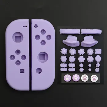 JCD Náhradné Bývanie púzdro Pre Nintendo Prepínač JoyCon s Tlačidlami Set/ 4pcs thumb čiapky Pre NS Radosť-Con Radič
