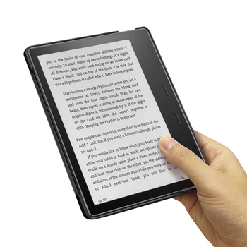 Jednofarebné puzdro Pre Amazon Kindle Oasis 7 palcový 2017 2019 Ebook reader Kožený Kryt