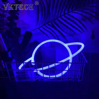 LED Nočné Svetlo Eliptických Prihlásiť Planéty Tvarované pre Deti, Dospelých, Spálňa Nový Rok Darčeky Deti Spálňa Roztomilý Nočné Lampy