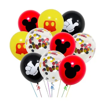 Mickey Mouse Tému Obraz Party Dekorácie Detí, Narodeniny, Party Balón Prívesok Baby Sprcha Dodávky Deti Strana Dodávky