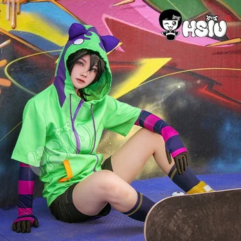 Miya Hoodies Cosplay Kostým SK8 Anime Infinity SK Osem Miya Cosplay Kostýmy HSIU Chinen Miya Chvost Vonkajšie Hoodie