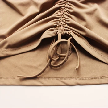Narodeniny Oblečenie pre Ženy Jarné Oblečenie Vysoký Pás Pokrytý Mini Šaty Bodycon Plus Veľkosť Šaty Eleganciu Veľkoobchod Dropshipping