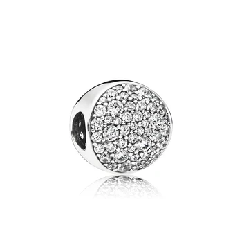 Nové módne originálne vykladané láska Korálkové Dištančné Perličiek vhodné pre ženy Pandora je náramok Šperky urob si sám