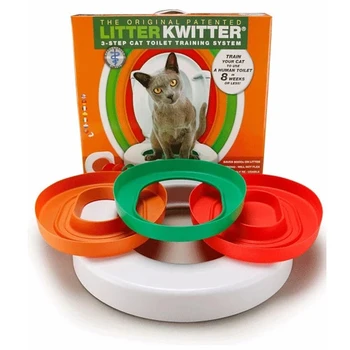 Novú Podstielku Kwitter mačacie wc školenia Odbornej prípravy mačky na záchod nie je potrebné povodie podstielku a vrhu