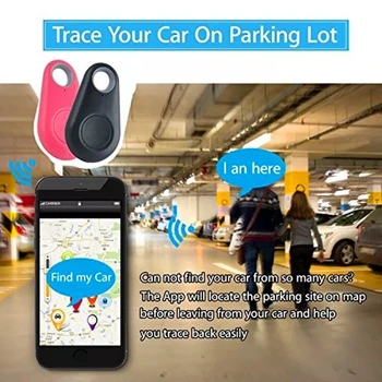 Pet Smart GPS Tracker Mini Anti-Stratil Nepremokavé Bluetooth Locator Tracer Pre Psa Mačku Deti Auto Peňaženky Tlačidlo Golier Príslušenstvo