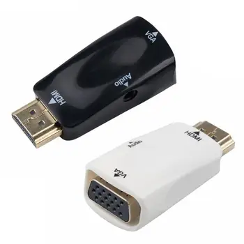 Pomer mužov a Žien kompatibilný s HDMI VGA HD 1080P Audio Kábel usb Prevodník Pre PC, Notebook, TV Box obrazovky Počítača, Projektora