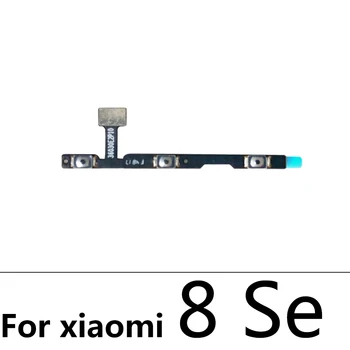 Pre Xiao Mi A2 11 8 9 10 TON Lite Mi 6 8 9 Se 11 Pro Poznámka 10 Poco X3 F1 Power On Off Tlačidlo + Hlasitosť Dole Tlačidlo na Strane Flex Kábel