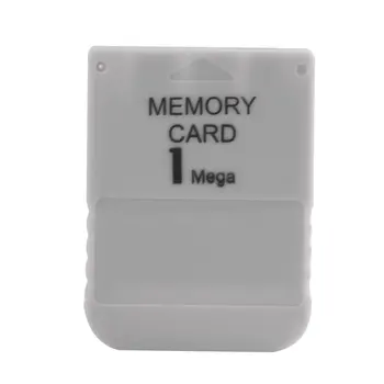 PS1 Pamäťovej Karty 1 Mega Pamäťovej Karte Pre Playstation 1 Jeden PS1 PSX Hry, Užitočné, Praktické, Cenovo dostupné Biela 1M 1MB