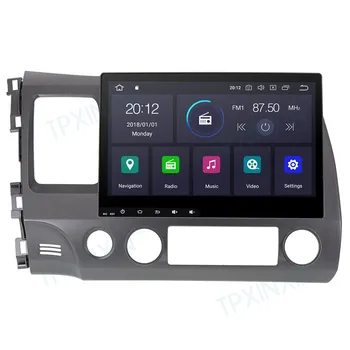 PX6 Pre Honda CIVIC 2006-2011 Android 10 Carplay Rádio Prehrávač Auta GPS Navigácie základnú Jednotku Auto Stereo WIFI DSP BT