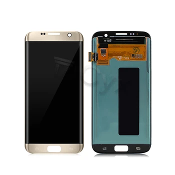 S Napáliť Tieň Pre SAMSUNG Galaxy S7 okraj LCD Displeja Dotykový Displej G935f LCD Digitalizátorom. Montáž G935 G935A Obrazovke Náhradné