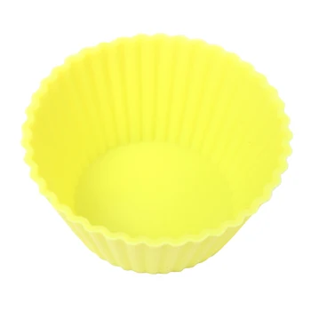 Sada 12 Kusov(1 Tucet) 3 cm Mini Muffin Pohár Kolo Silikónové Tortu Formy na Pečenie Cupcake Pan