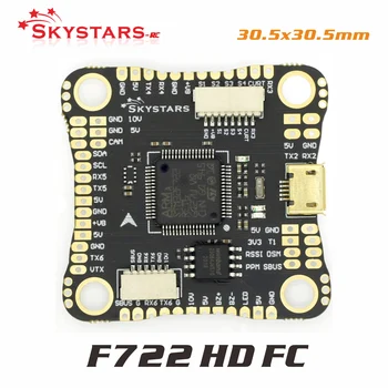 Skystars F722HD Pro F7 Letu ControllerCompatible S DJI OSD 3~6S MPU6000 30.5x30.5 mm pre RC Drone FPV Racing s DJI