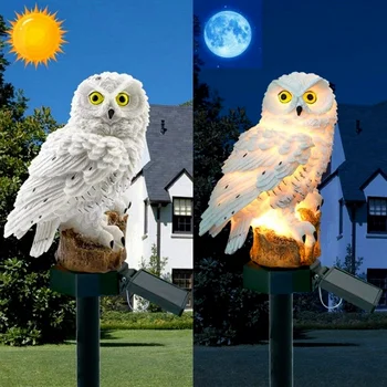 Solárne Led osvetlenie Vonkajšie Papagáj/Owl Solárne Svietidlo Víla, Záhradné Dekorácie Vonkajšie Solárne Lampy Vodotesný Led Pouličné lampy