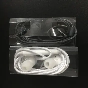 Stereo Športové In-ear Slúchadlá s Mikrofónom 3,5 mm Ovládací Box Káblové Slúchadlá pre Samsung Galaxy S8 S8plus Vyvážené Kotvy ONLENY