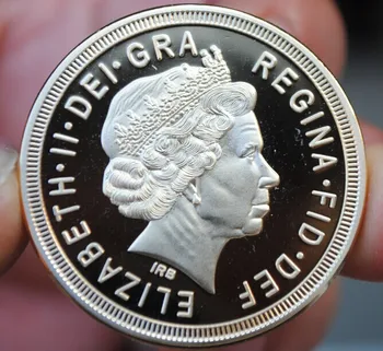 Storočí Britského Impéria Kovové Mince Á Pamätné Mince Odznak medaila za zber Suvenír