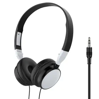 Subwoofer Káblové Herné Headset Hifi Kvalite Zvuku Skladacia Prenosné 3,5 mm Konektor, Vhodný Pre Pc Hra hosť Android ios