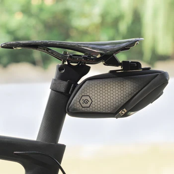TPU Požičovňa Cyklistická Taška Sedlo Taška Rainproof Odrážajúce Svetlo Cyklistické tašky Noc na Koni Zadné Sedlovka MTB Bike Taška na Príslušenstvo