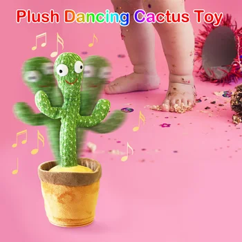 Trasenie Tanec Kaktus Roztomilé Plyšové Hračky Tanečné Oblečenie Pre Bábiku Trasie Tanec Kaktus Plnené Rastlín Hračka Z Detstva Raného Vzdelávania Hračka