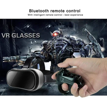 VR Radič Bezdrôtovej Tlačítkový Ovládač Bezdrôtové Bluetooth Gamepad VR 3D Virtuálnej Reality, Okuliare, Prilby, Diaľkové Ovládanie