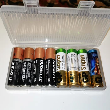 VŠETKY Batérie V Prípade 18650 26650 16340 Batérie Držiak Úložný Box pre 2 4 8 AA AAA Nabíjateľné Batérie Kontajner Organizátor
