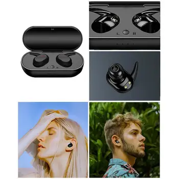 Y30 TWS Bezdrôtové slúchadlá Blutooth 5.0 Slúchadlá do uší Potlačením Hluku Headset Stereo In-ear Slúchadiel do uší Pre Android IOS Telefón