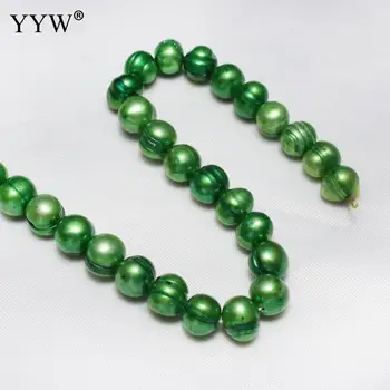 Zelenej Perly Veľkoobchod Zemiakov Sladkovodné Perly Korálky Pre Šperky, Takže DIY Náhrdelník Náramok Príslušenstvo Šperky