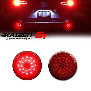 Červená LED Auto Zadný Nárazník Reflektor Osvetlenie Brzda Stop/zadné Svetlá Na Toyota Corolla, Sienna SE a Limited Edition, Scion iQ xB