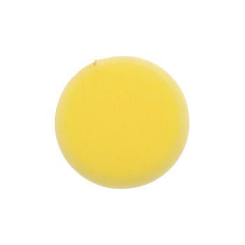 12pcs Kolo Syntetické Akvarel Umelec Huby pre Maľovanie Remesiel Keramiky (Žltá) farba kolo hubky nástroj