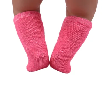 13 Farby Ponožky Pre 18-Palcové American Doll Dievča Hračka & 43 cm Narodené Dieťa Oblečenie Položky Príslušenstvo & Nenuco & Našej Generácie,Darček