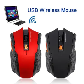 2,4 GHz Bezdrôtová Optická Myš Myš S USB Prijímač 6 Tlačidiel Pre PC, Notebook, Myši, Klávesnice A Príslušenstvo Počítača Úrad Myši