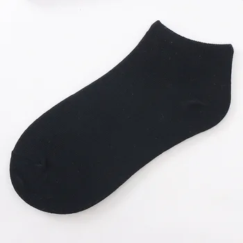 2 Páry Ženy Priedušné Ponožky Športové Ponožky Farbou Loď Ponožky Muž Členkové Ponožky Biela Čierna