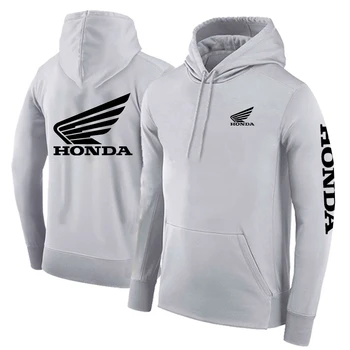2020 Mens na Jar a na Jeseň Auto Honda Logo Hoodies Prispôsobiť Pulóver Fleece Bavlna, Mikiny Ležérne Módne Coats