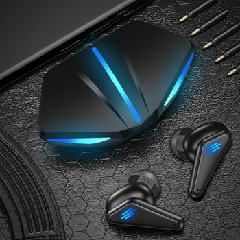 2021 Nové Bezdrôtové TWS Bluetooth Herné Slúchadlá Nízku Latenciu Slúchadlá S Mikrofónom Bass Audio Zvuku, určovania Polohy Slúchadlá