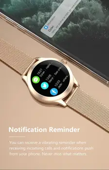 2021 SANLEPUS Štýlové dámske Smart Hodinky Luxusné Nepremokavé Náramkové hodinky z Nerezovej Ocele Bežné Dievčatá Smartwatch Pre Android iOS