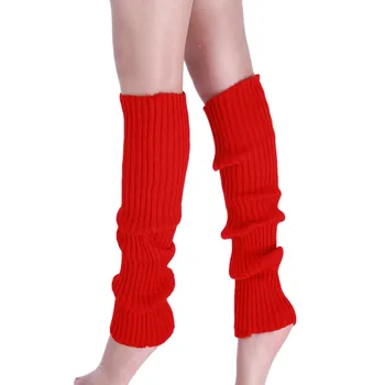 2021 Vysoké Ponožky Ženy Čistá Farba Boot Putá Teplejšie Vlna Zrastov Nohu Stavy Zimné Bavlna Dlhé Ponožky Nad Kolená Dievčatá#jxL
