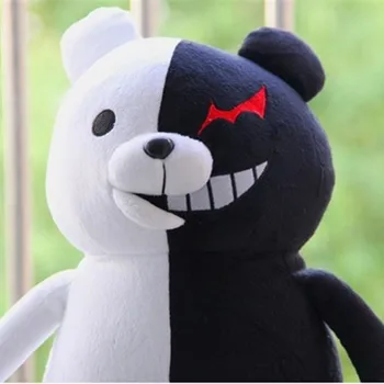 2021Dangan Ronpa Super Danganronpa 2 Monokuma Black & White Bear Plyšové Hračky Mäkké Plyšové zvieratko Bábiky Narodeniny Darček pre Deti